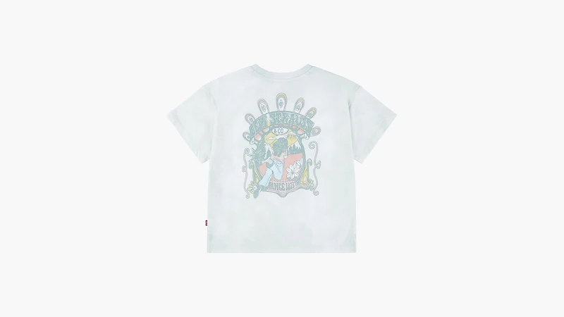Oversized Cloud Dye Tee Big Girls S-XL