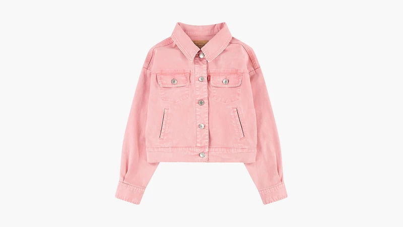 Trucker Jacket Big Girls S-XL