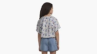 Levi's® Floral Twist Button Up Top