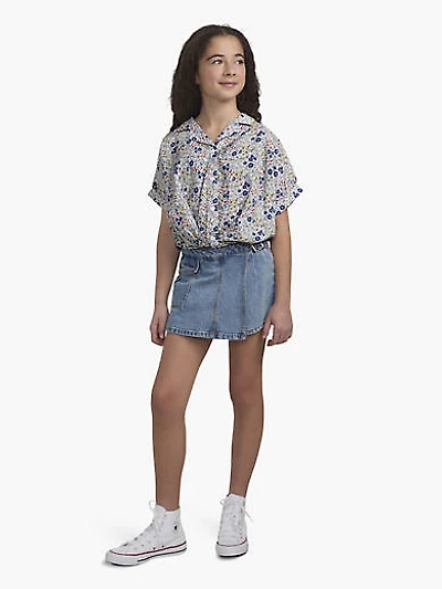Levi's® Floral Twist Button Up Top