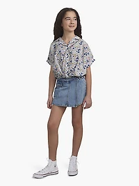 Levi's® Floral Twist Button Up Top