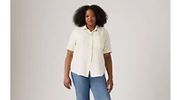 Darlene Short Sleeve Shirt (Plus Size)