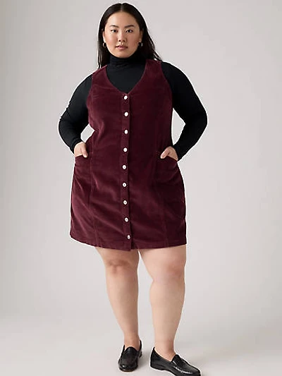 Vianna Vest Dress (Plus Size