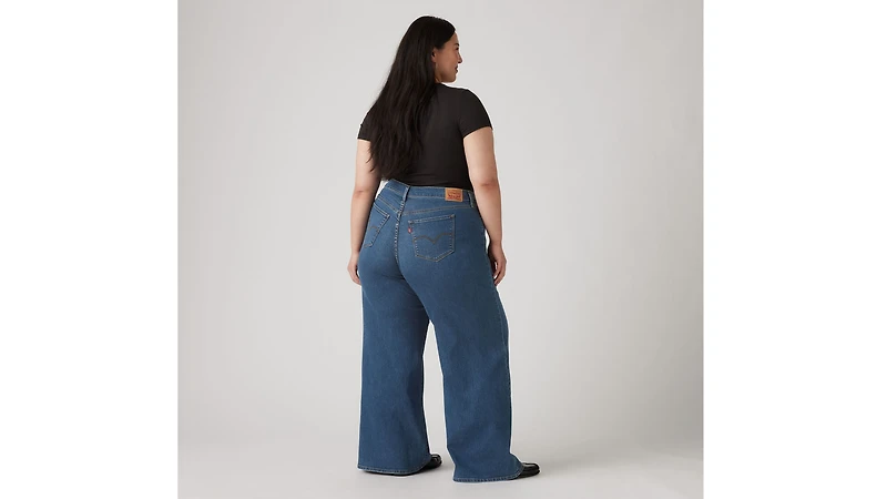 318 Shaping Wide Leg Women's Jeans (Plus Size