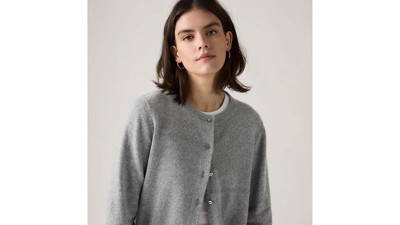 Supersoft Crewneck Cardigan