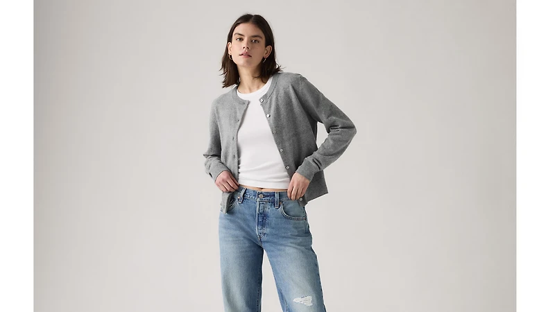 Supersoft Crewneck Cardigan