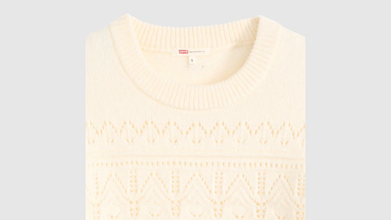 Shane Flutter Sleeve Sweater