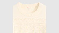 Shane Flutter Sleeve Sweater