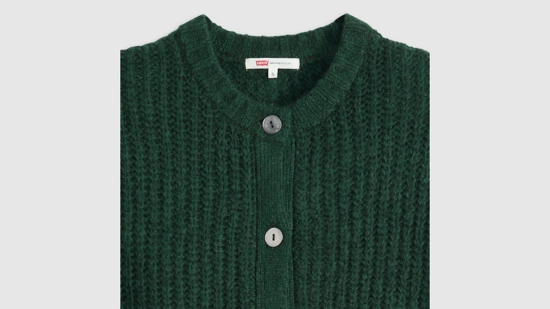 Luna Shell Button Cardigan