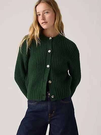 Luna Shell Button Cardigan