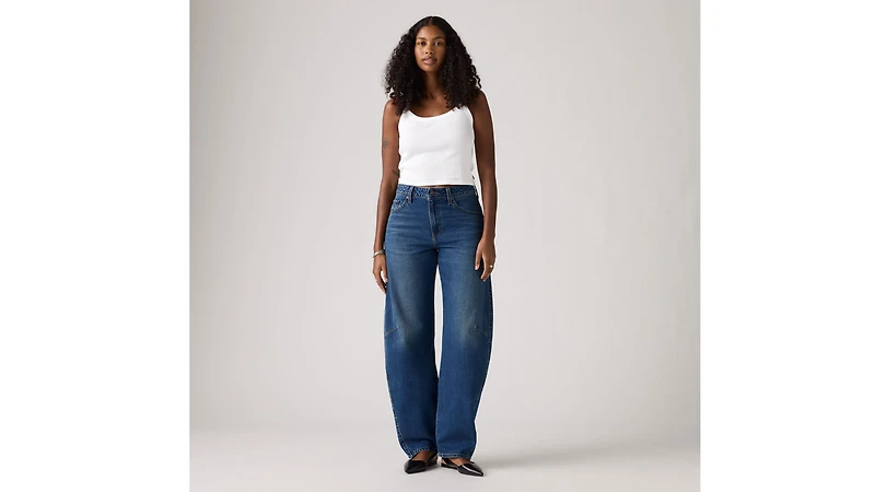 Baggy Dad Barrel Women's Jeans