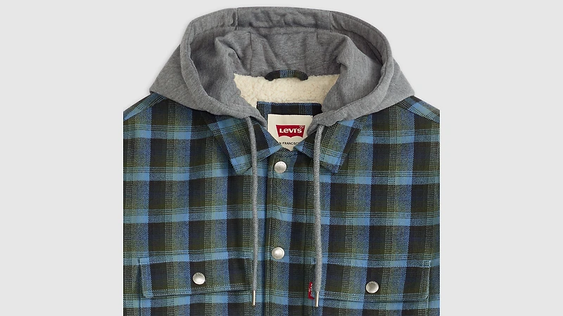 Francisco Sherpa Flannel Jacket