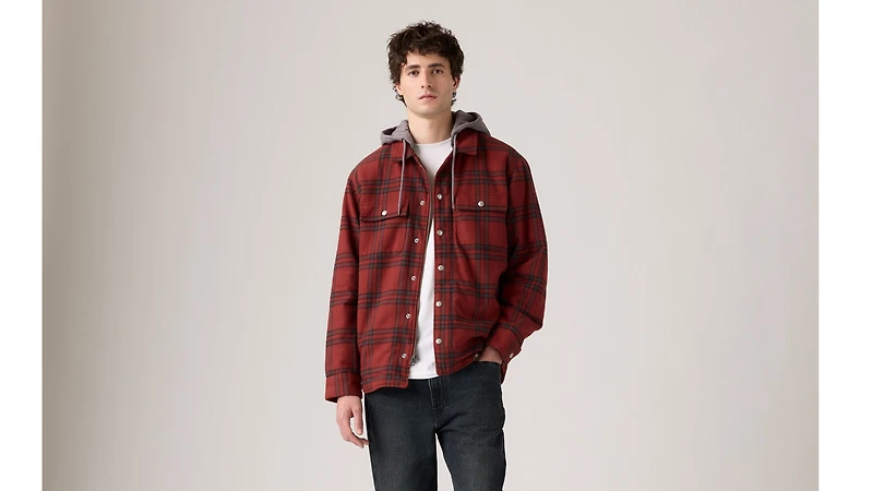 Francisco Sherpa Flannel Jacket