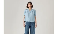 Amelie Poplin Blouse
