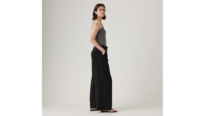 Baggy Dad Cargo Women's Pants