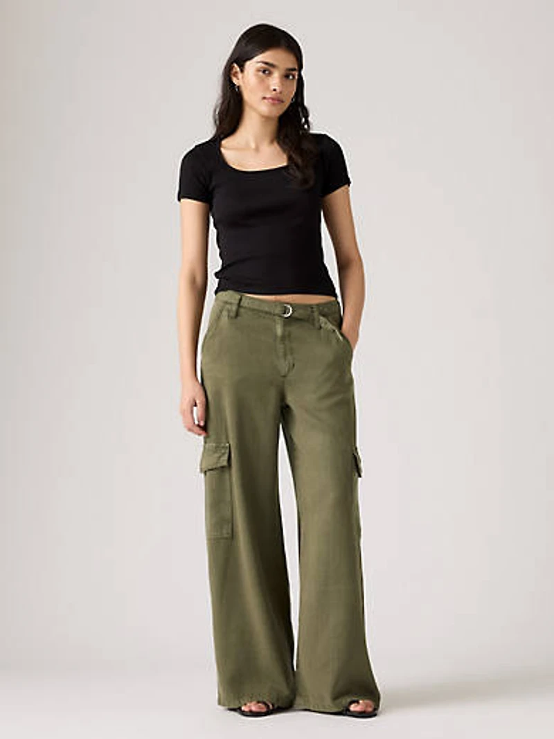 Baggy Dad Cargo TENCEL™ Women's Pants