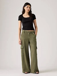Baggy Dad Cargo TENCEL™ Women's Pants