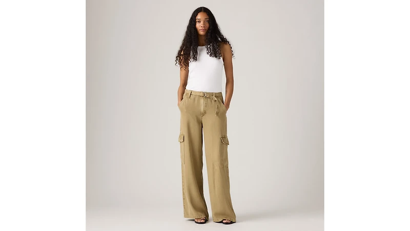 Baggy Dad Cargo TENCEL™ Women's Pants