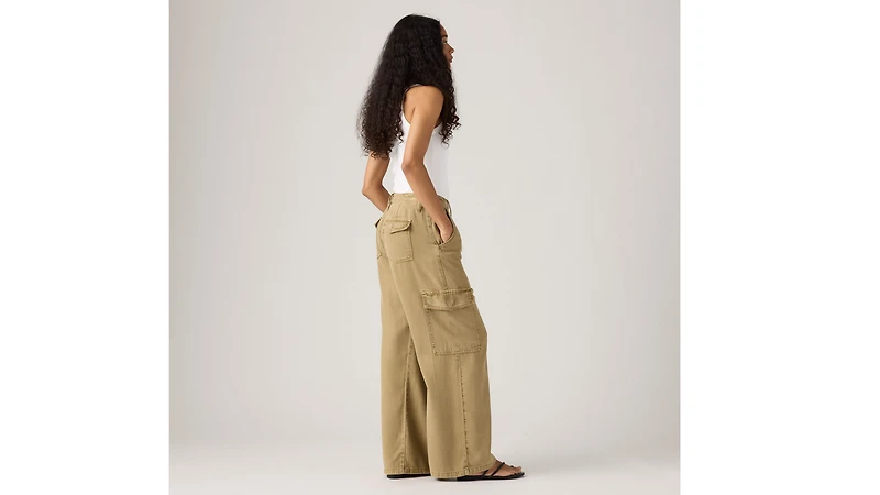 Baggy Dad Cargo TENCEL™ Women's Pants