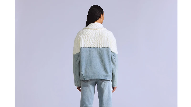 Aran Trucker Jacket