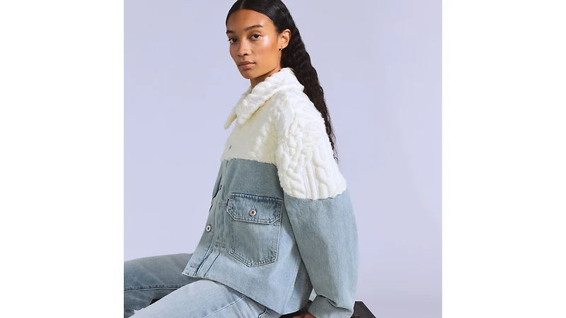 Aran Trucker Jacket