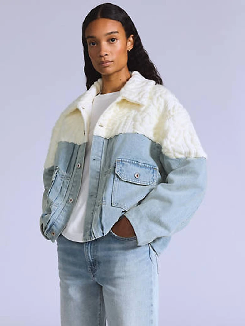 Aran Trucker Jacket