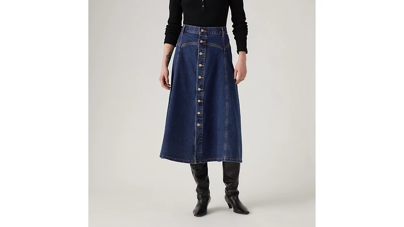 Yoked Western Skirt