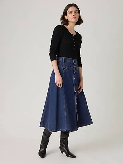Yoked Western Skirt