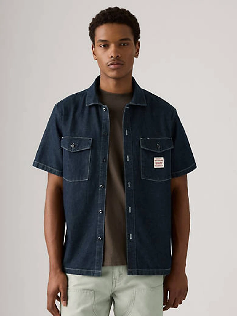 Short-Sleeve Worker Shirt