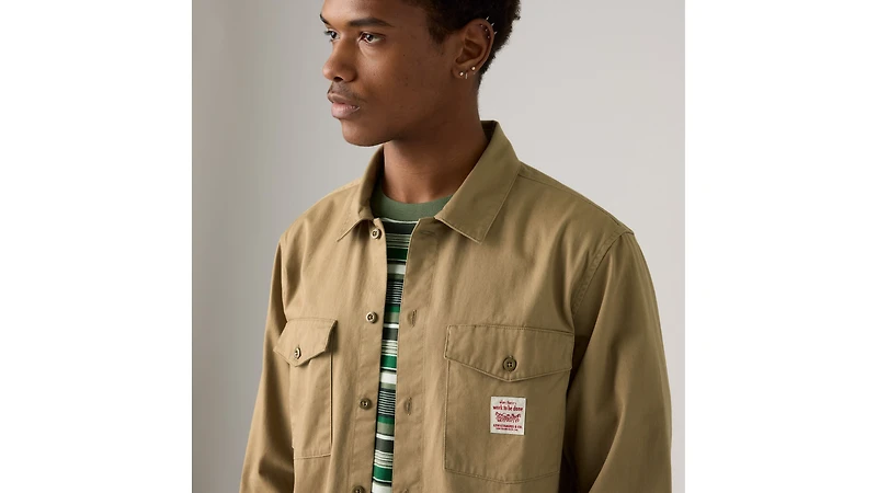 Long-Sleeve Worker Shirt