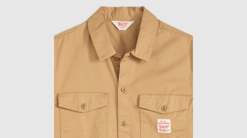 Long-Sleeve Worker Shirt