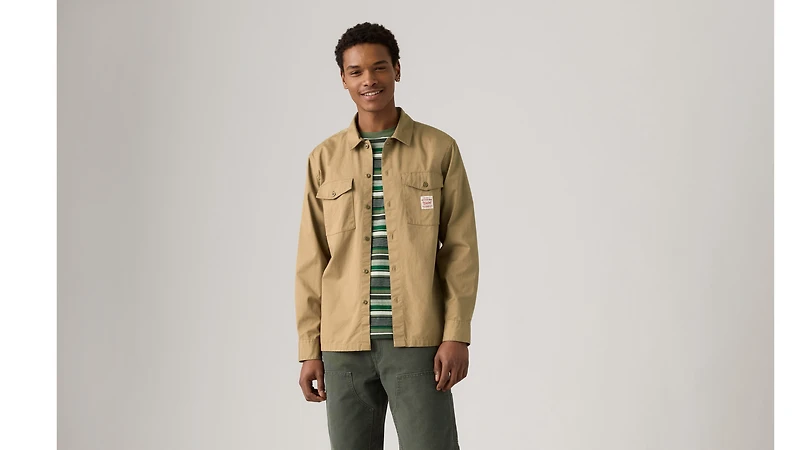Long-Sleeve Worker Shirt