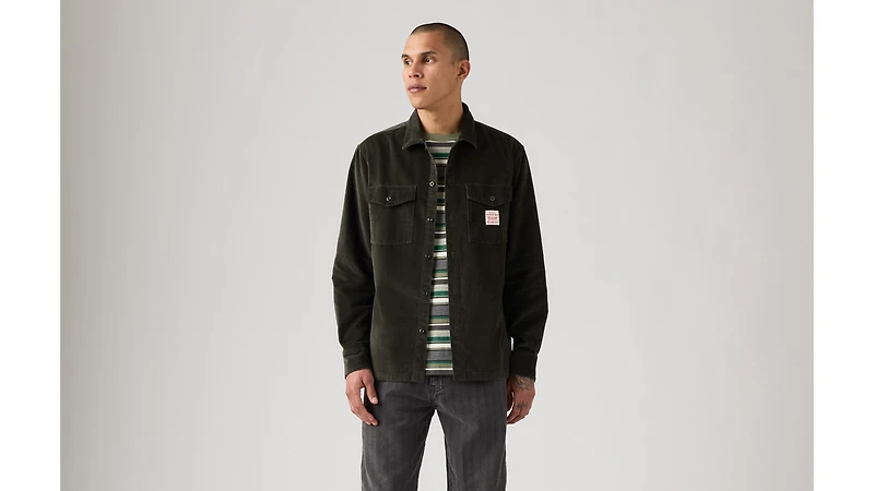 Long-Sleeve Worker Shirt