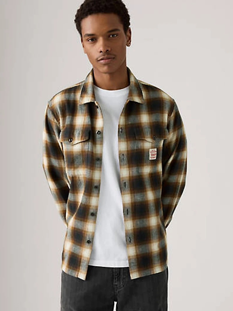 Long-Sleeve Worker Shirt