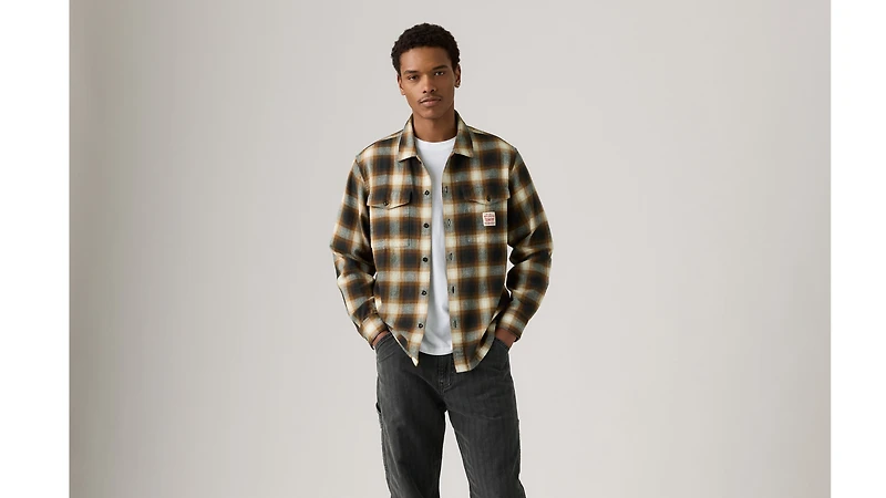 Long-Sleeve Worker Shirt