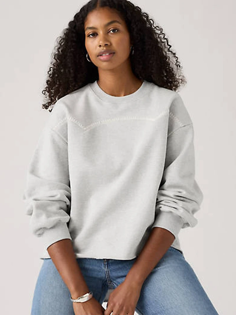 Leo Western Yolk Sweatshirt