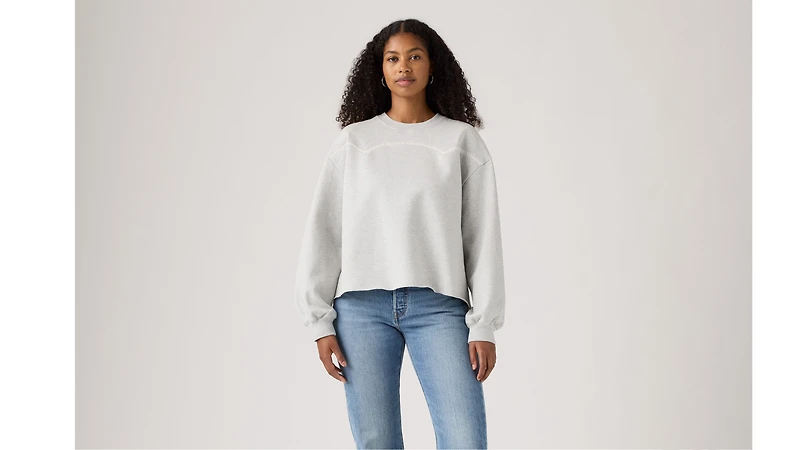 Leo Western Yolk Sweatshirt