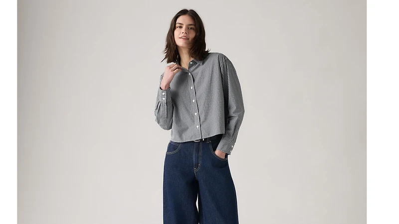 Cropped Harlie Shirt