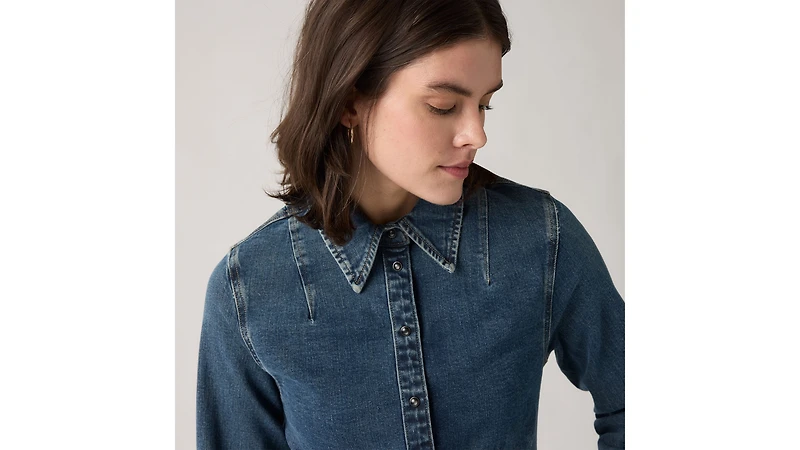 Long-Sleeve Shaped Shirt