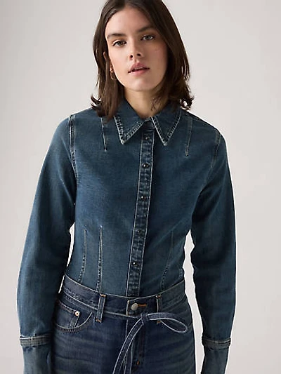 Long-Sleeve Shaped Shirt