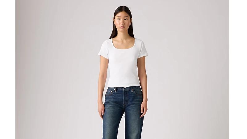 Essential Square Neck Tee