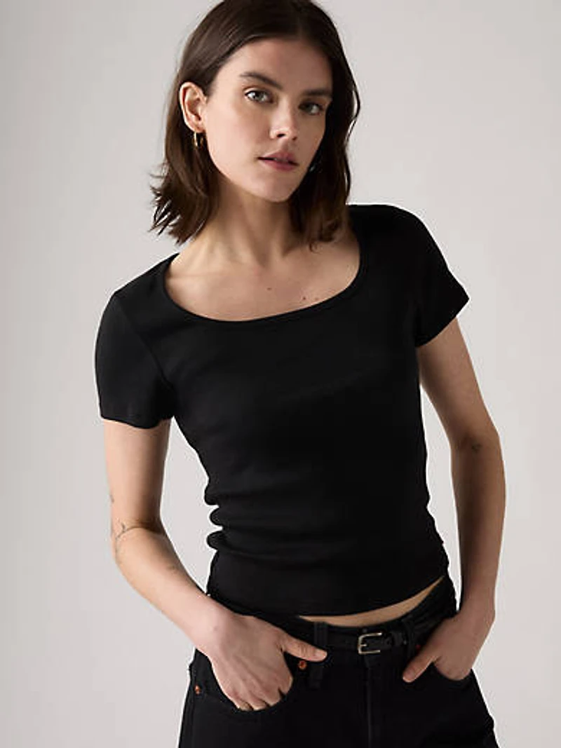 Essential Square Neck Tee