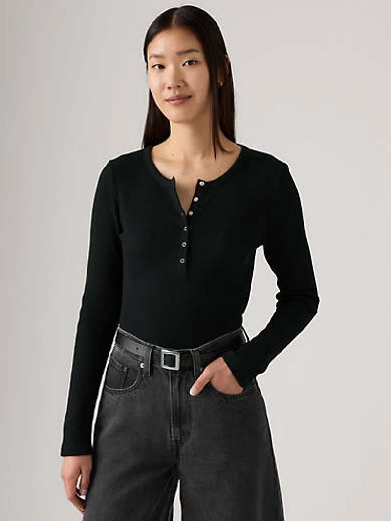 Dry Goods Women's Waffle Henley