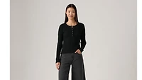 Dry Goods Women's Waffle Henley