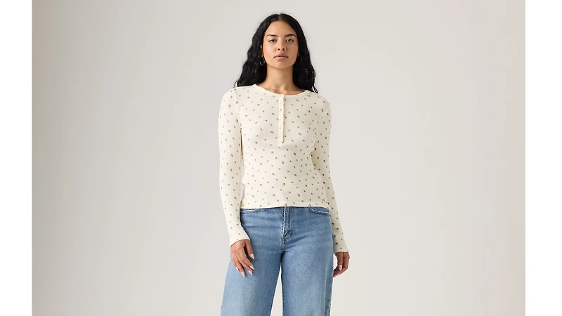 Dry Goods Women's Waffle Henley