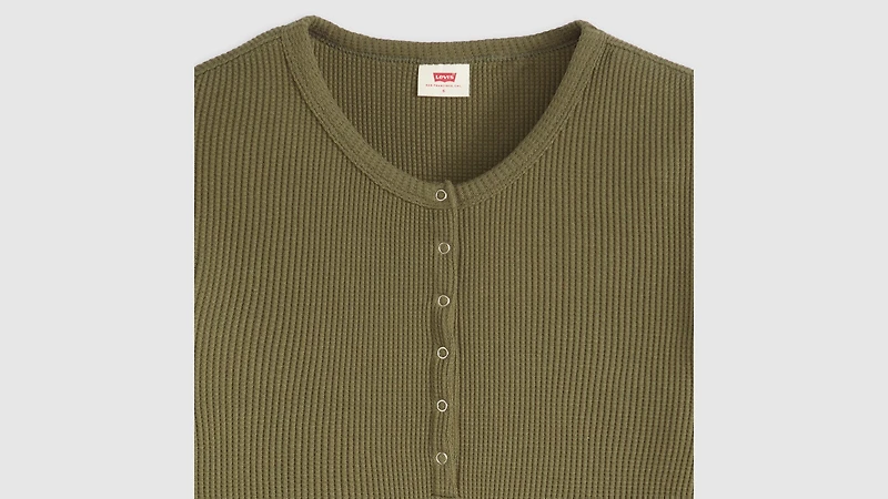 Dry Goods Women's Waffle Henley