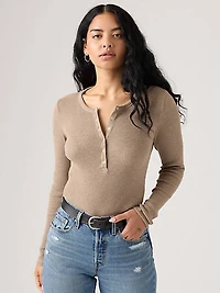 Dry Goods Women's Waffle Henley