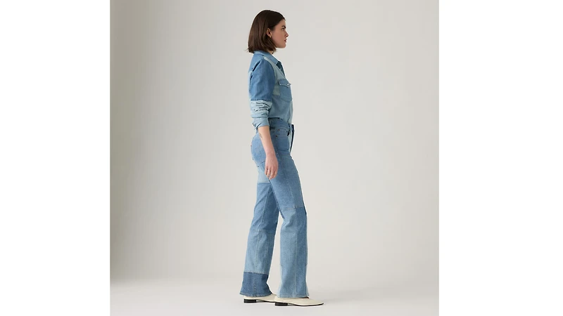 Wedgie Bootcut Patchwork Women's Jeans