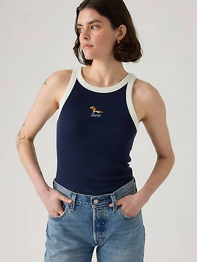 Graphic Essential Racer Tank
