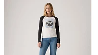 Graphic Essential Raglan Long-Sleeve T-Shirt